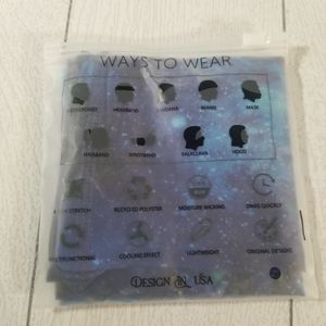 Multifunctional Seamless Wear Neck Gator Mask - GALAXY PRINT NEW